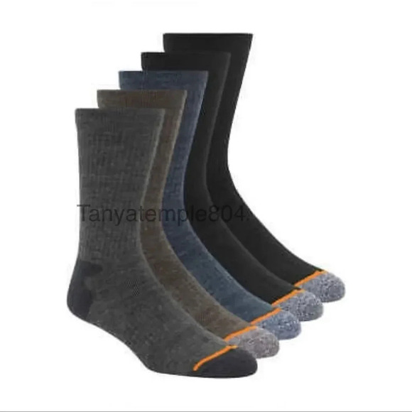 Weatherproof Men's Outdoor Crew Sock, 5-pair - Picture 1 of 9